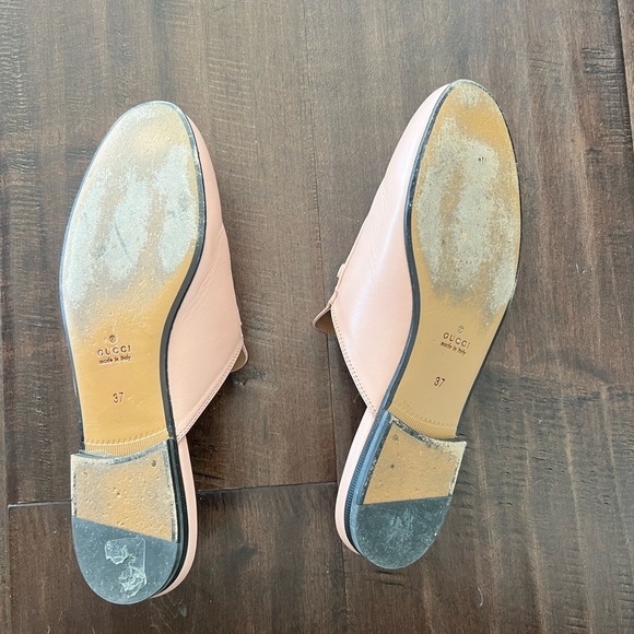 Gucci Pink Prinstone Slides Size 37 - Picture 2 of 5